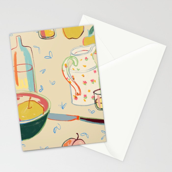 YELLOW APPLES Stationery Card Gallery Image 2