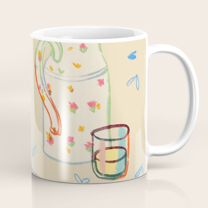 YELLOW APPLES Coffee Mug Gallery Image 1