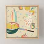 YELLOW APPLES Mini Art Print Gallery Image 1