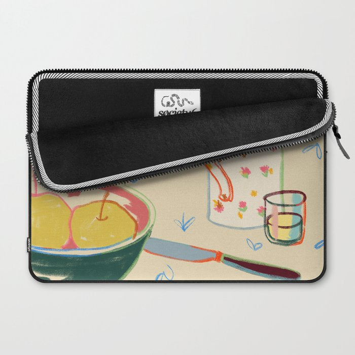 YELLOW APPLES Laptop Sleeve Gallery Image 2