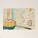 YELLOW APPLES Welcome Mat Gallery Image 1