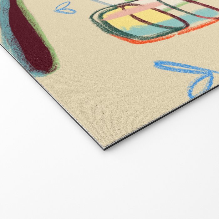 YELLOW APPLES Welcome Mat Gallery Image 2