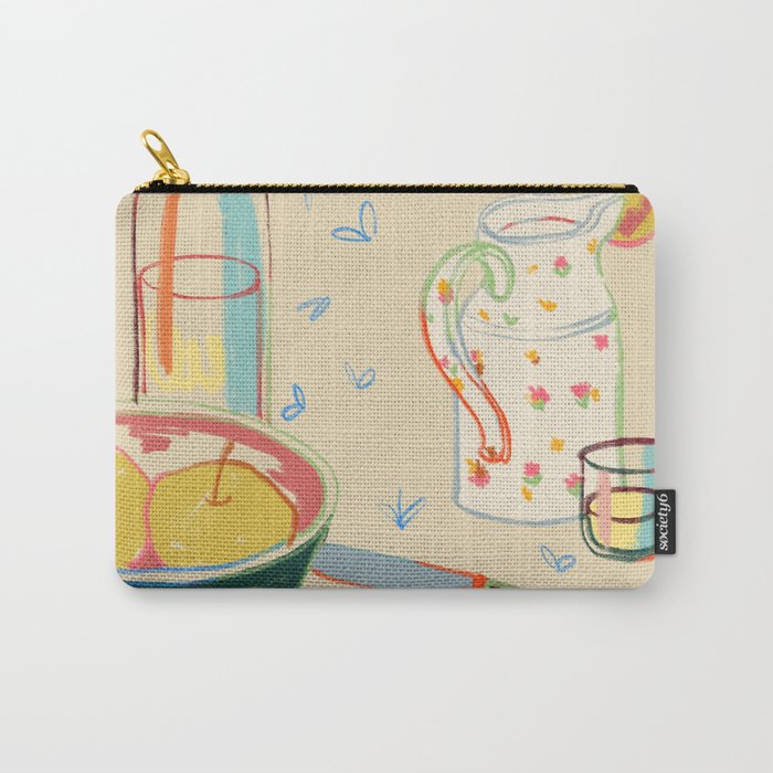 YELLOW APPLES Carry All Pouch Gallery Image 1