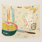 YELLOW APPLES Wall Tapestry Gallery Image 4
