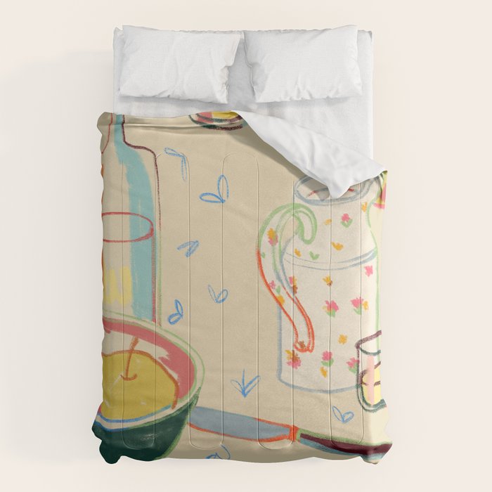 YELLOW APPLES Comforter Gallery Image 1