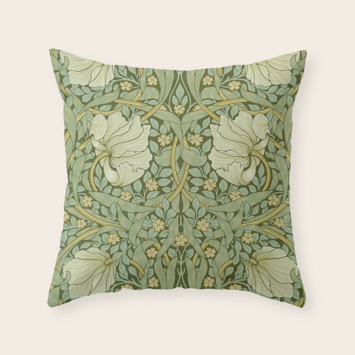 William Morris "Pimpernel" 1. Throw Pillow Gallery Image 6