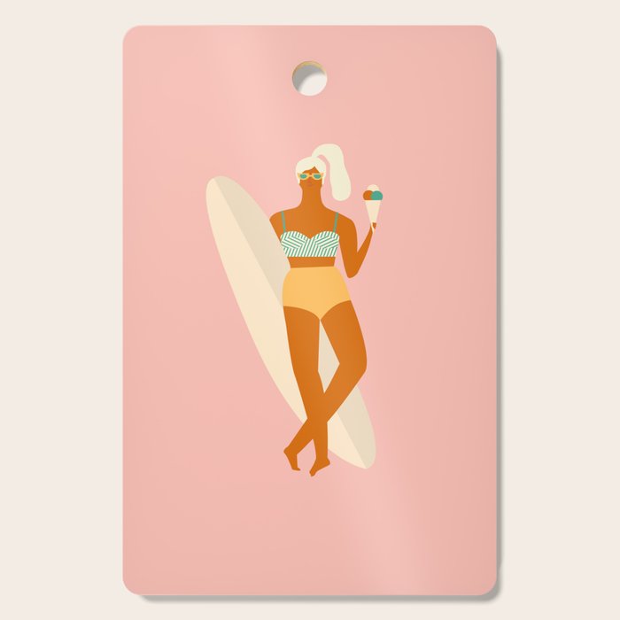 Vanilla Ice-cream Cutting Board Gallery Image 1