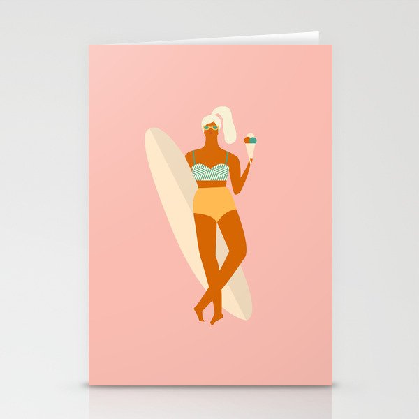 Vanilla Ice-cream Stationery Card Gallery Image 2