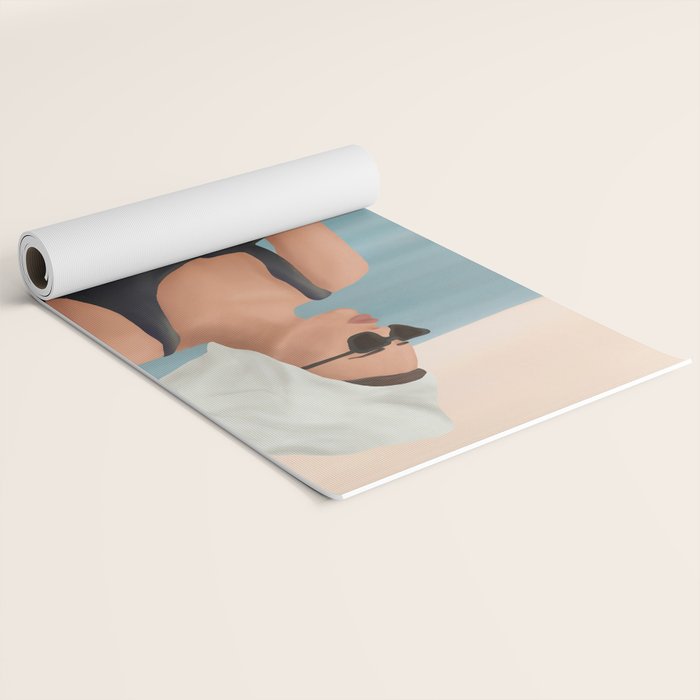 Beach Life Yoga Mat Gallery Image 2