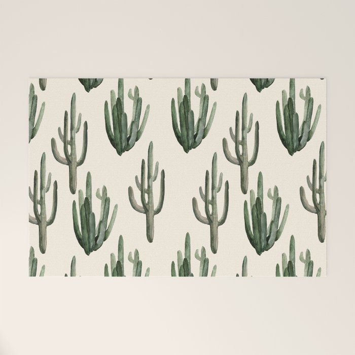Cactus Welcome Mat Gallery Image 1