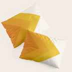 Chevron Waves: Retro Summer Edition Pillow Sham Gallery Image 3