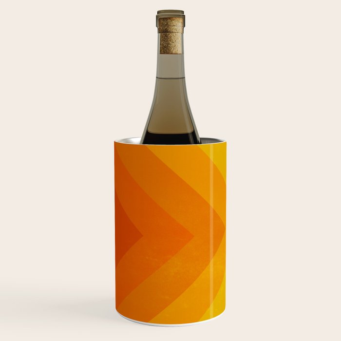 Chevron Waves: Retro Summer Edition Wine Chiller Gallery Image 2