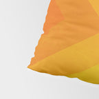Chevron Waves: Retro Summer Edition Pillow Sham Gallery Image 4