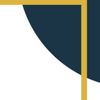 Fusion Minimalist Geometric Abstract in Mustard Yellow, Navy Blue, and White Coffee Mug Gallery Image 2