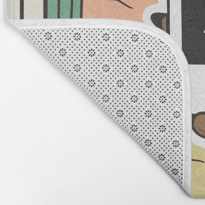 SELFIE READING (DARK) Bath Mat Gallery Image 2