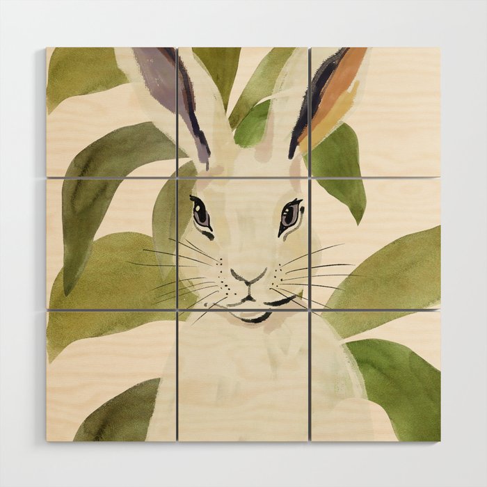 Rabbit 6 Wood Wall Art Gallery Image 1
