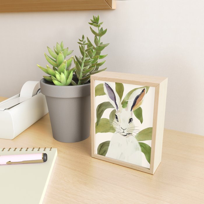 Rabbit 6 Mini Art Print Gallery Image 2