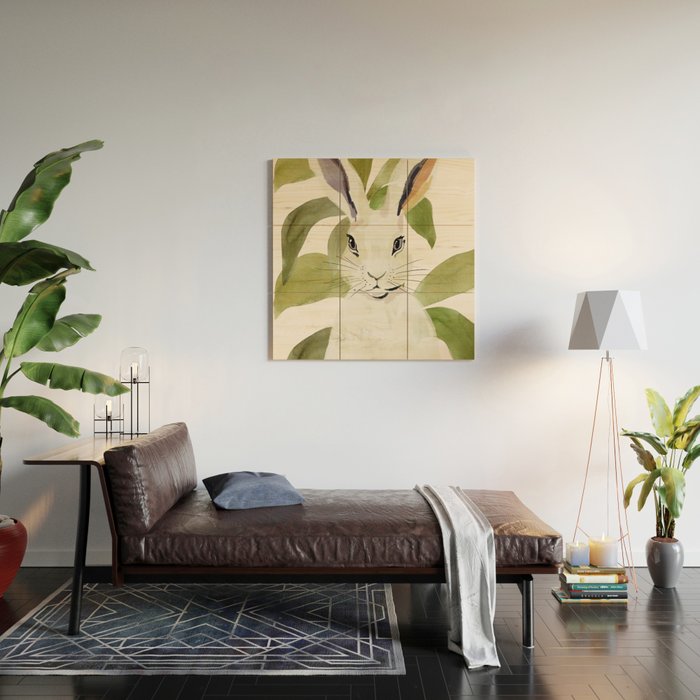 Rabbit 6 Wood Wall Art Gallery Image 2