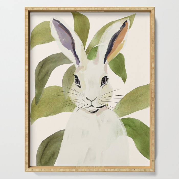 Rabbit 6 Serving Tray Gallery Image 1