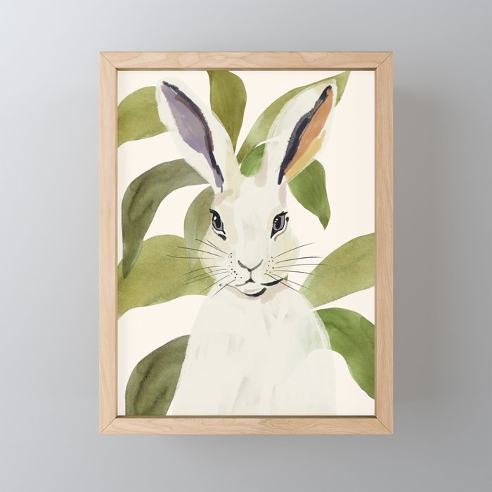 Rabbit 6 Mini Art Print Gallery Image 1