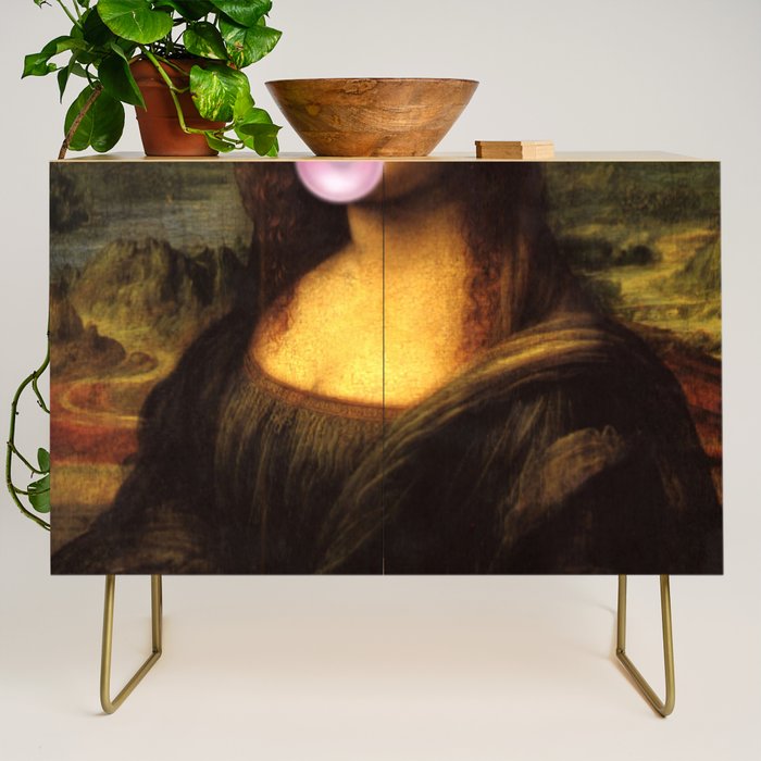 Mona Lisa Bubble Gum Credenza Gallery Image 1