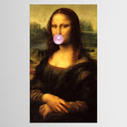 Mona Lisa Bubble Gum Tablecloth Gallery Image 2
