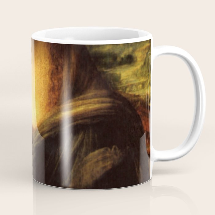 Mona Lisa Bubble Gum Coffee Mug Gallery Image 1