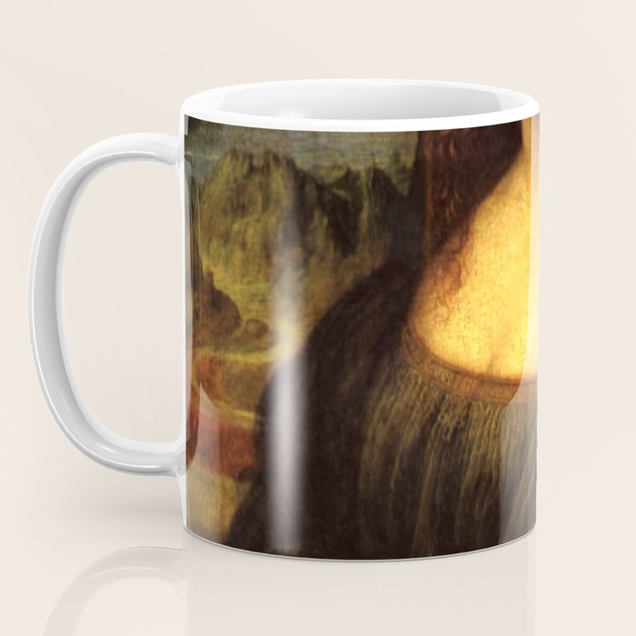 Mona Lisa Bubble Gum Coffee Mug Gallery Image 3