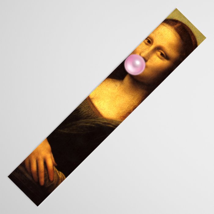 Mona Lisa Bubble Gum Table Runner Gallery Image 3