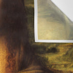 Mona Lisa Bubble Gum Wall Tapestry Gallery Image 3