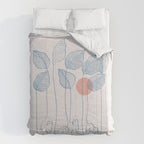 Cat and Plant 40 Comforter Gallery Image 6