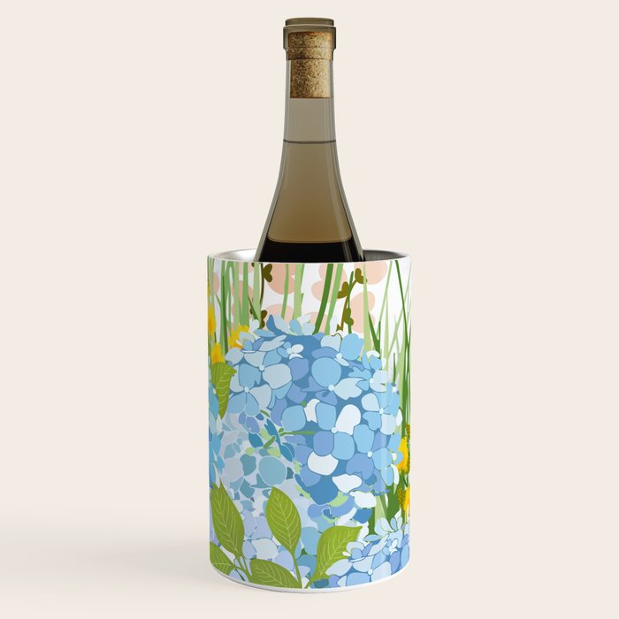 Hummingbird Summer Garden Wine Chiller Gallery Image 2
