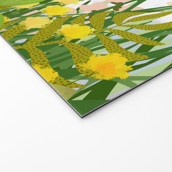Hummingbird Summer Garden Welcome Mat Gallery Image 2
