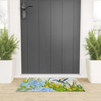 Hummingbird Summer Garden Welcome Mat Gallery Image 3