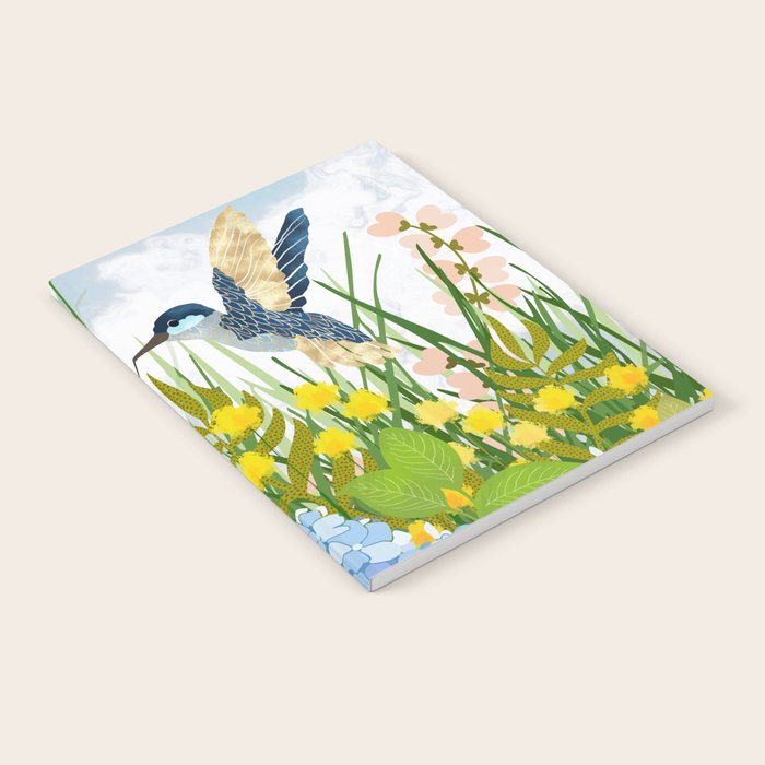 Hummingbird Summer Garden Notebook Gallery Image 1