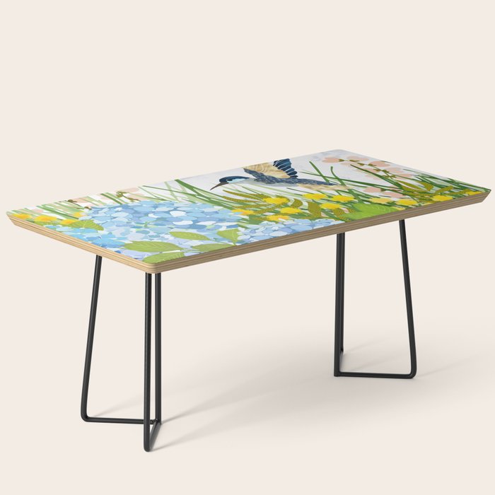Hummingbird Summer Garden Coffee Table Gallery Image 1