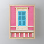 Window in Nice, France - Architecture, Travel Photography Mini Art Print Gallery Image 1