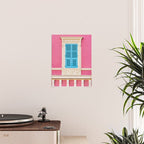 Window in Nice, France - Architecture, Travel Photography Poster Gallery Image 2