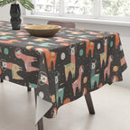 Astronaut Llamas in Space Tablecloth Gallery Image 3