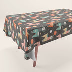 Astronaut Llamas in Space Tablecloth Gallery Image 1