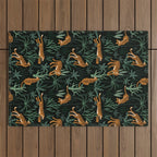Evening Prowl, Tiger Prints Outdoor Rug Gallery Image 1