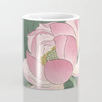 Flowering lotus flowers, Ohara Koson Coffee Mug Gallery Image 4