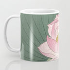 Flowering lotus flowers, Ohara Koson Coffee Mug Gallery Image 3