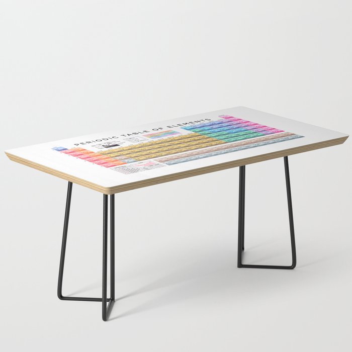 Periodic Table of Elements A - White Coffee Table Gallery Image 1