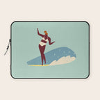 Surf girl Laptop Sleeve Gallery Image 1
