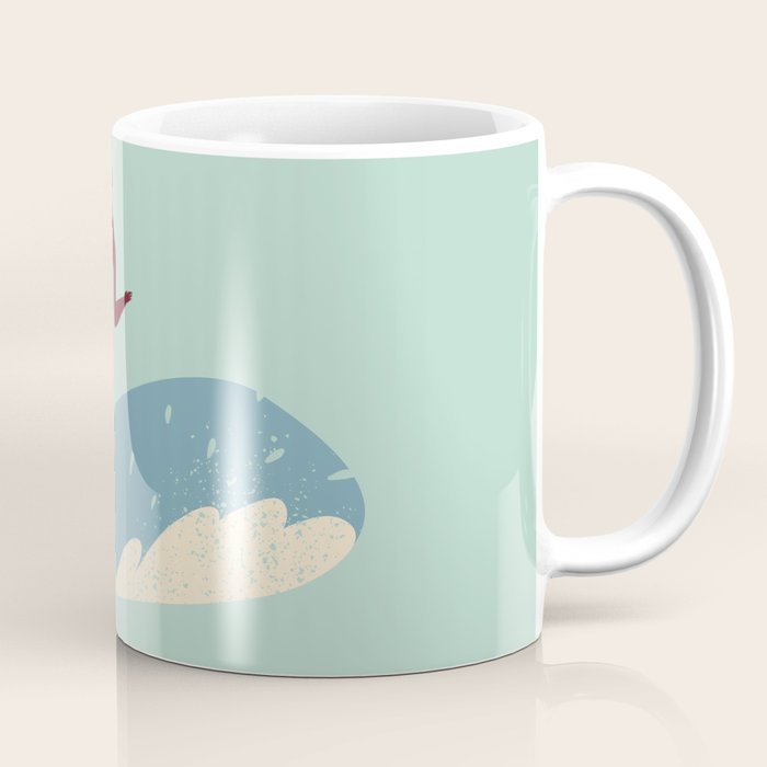 Surf girl Coffee Mug Gallery Image 1