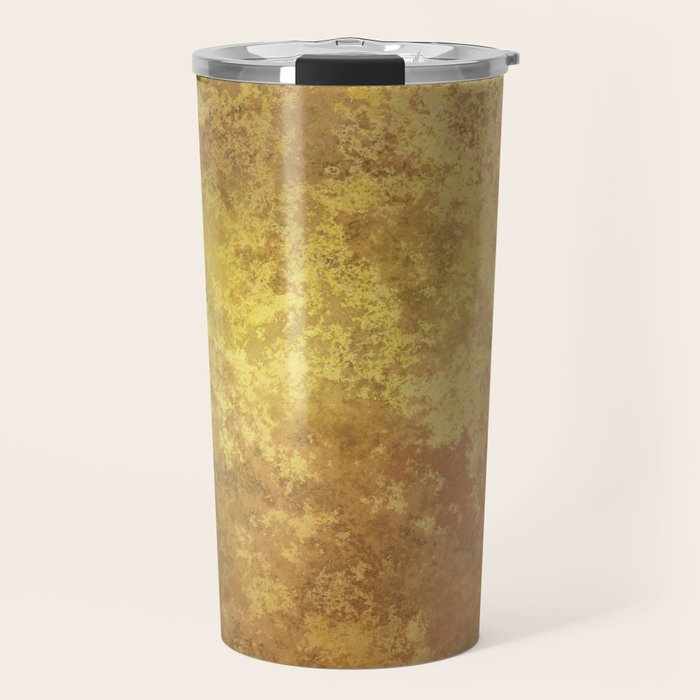 Rusty Gold and Copper Travel Mug Gallery Image 1