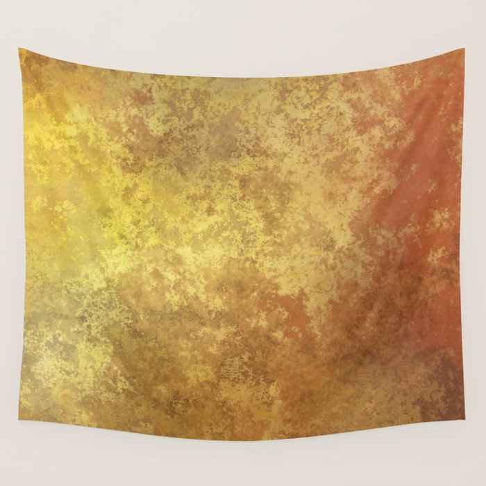Rusty Gold and Copper Wall Tapestry Gallery Image 1