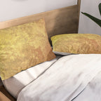Rusty Gold and Copper Pillow Sham Gallery Image 2