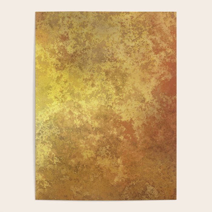 Rusty Gold and Copper Poster Gallery Image 4